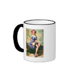 Vintage Retro Gil Elvgren Pin Up GIrls Coffee Mug