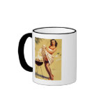 Vintage Retro Gil Elvgren Pin Up Girls Mug