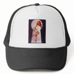 Vintage Retro Gil Elvgren Pin Up Girls Tees Trucker Hat