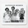 Vintage Retro Masked Bathing Beauties Mousepads