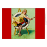 Vintage Retro Pinup Art Gil Elvgren Pin Up Girl cards