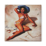 Vintage Retro Pinup Art Gil Elvgren Pin Up Girl magnets