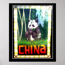 Vintage Retro Poster China