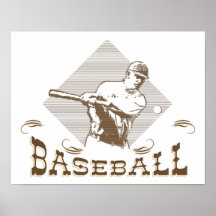 Vintage Baseball Prints