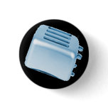 Vintage Retro Toaster Design - Blue buttons