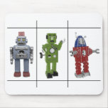 Vintage Retro Toy Robot Mouse Pad mousepads