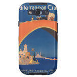 Vintage Retro Travel mediterranean cruise Poster Galaxy SIII Cover