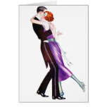 Vintage Retro Woman Women Deco Dancers Cards