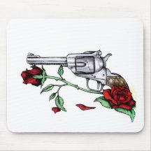 Vintage Revolver Mousepad