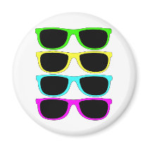 Vintage Rgb Fluo Sunglasses
