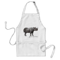 Vintage Rhino Apron