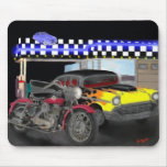 vintage rides mouse pads