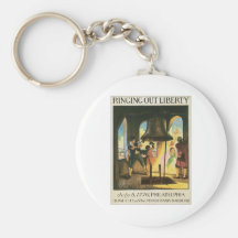 Vintage Ringing Out Liberty PA Key Chain