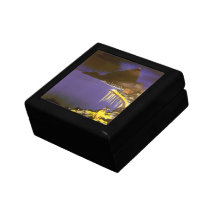 Vintage Rio De Janeiro, Brazil at Night Jewelry Box