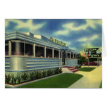 Vintage Roadside Diner Restaurant cards