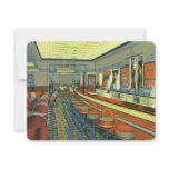 Vintage Roadside Diner Restaurant invitations