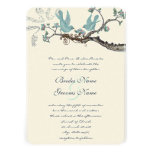 Vintage Robin's Egg Blue Wedding Invitations