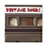 Vintage Rock magnets