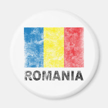 Vintage Romania Magnet