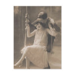 Vintage Romantic Couples Cards and Gifts - Flapper postcards