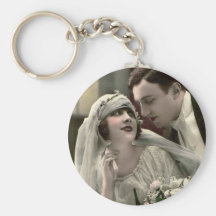 Vintage Romantic Wedding Key Chains