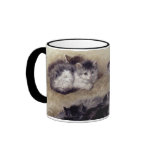 Vintage Ronner Study of Cats Mug