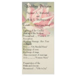 Vintage Rose Wedding Programs rack cards