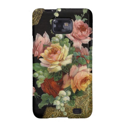 Vintage Roses Samsung Galaxy Case