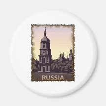 Vintage Russia Magnets