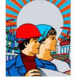 Vintage Russian Art photo sculptures