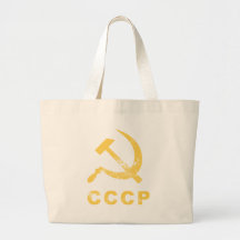 Vintage Russian symbol Canvas Bag