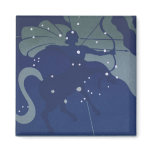 Vintage Sagittarius, Signs of the Zodiac Magnets