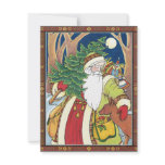 Vintage Saint Nicholas Christmas Party Invitation