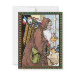 Vintage Saint Nicholas Christmas Party Invitation