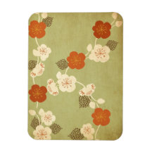 Vintage sakura Premium Magnet