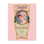 Vintage Salko Florida Water Perfume Label postcards