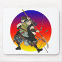 Vintage Samurai mousepads