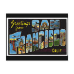 Vintage San Francisco Card postcards