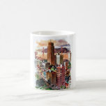 Vintage San Francisco Golden Gate Bridge View Mugs