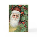 Vintage Santa Christmas Card