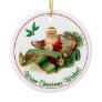 Vintage Santa Christmas Ornament #5