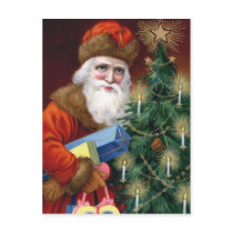 Vintage Santa Claus Christmas Postcard Post Card