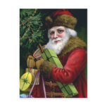 Vintage Santa Claus Christmas Postcard Post Card