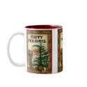 Vintage Santa: Coffee Mug