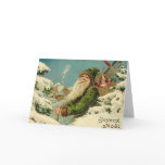 Vintage Santa - Joyeux Noel cards