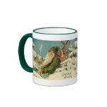 Vintage Santa - Joyeux Noel mugs