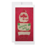 Vintage Santa Mail Bag photo cards