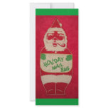 Vintage Santa Mail Bag rack cards