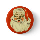 Vintage Santa Pin buttons