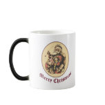 Vintage Santas mugs